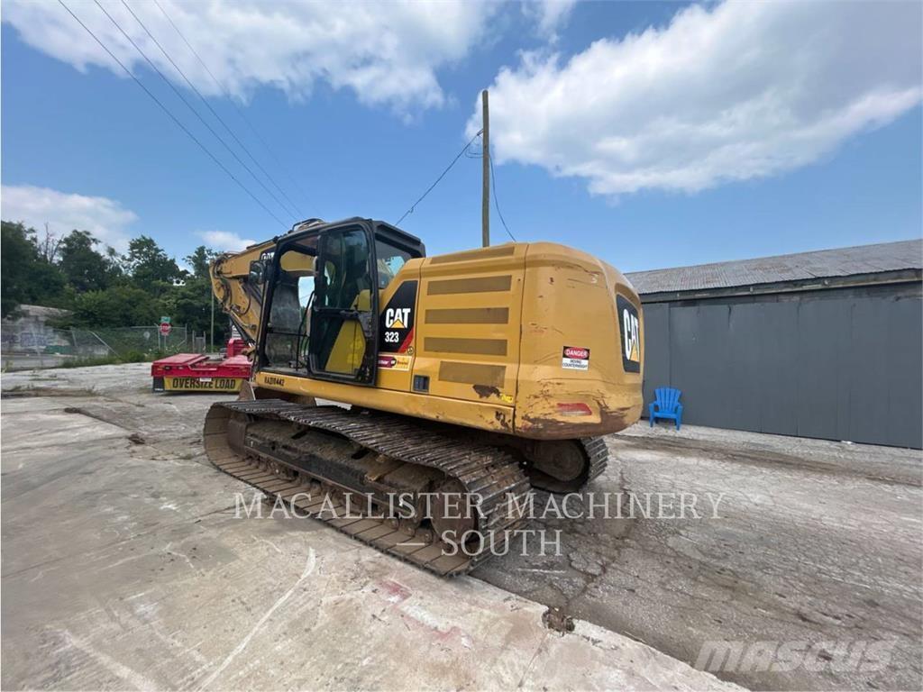 CAT 323-07 Excavadoras sobre orugas