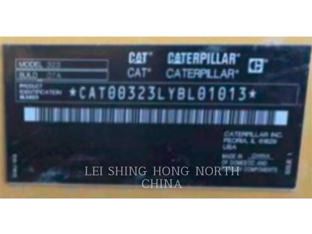 CAT 323-07 Excavadoras sobre orugas