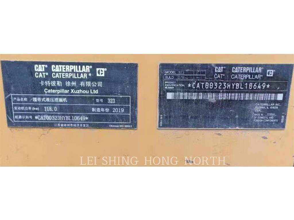 CAT 323-07 Excavadoras sobre orugas