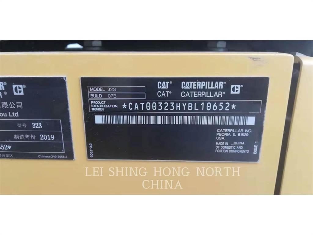 CAT 323-07 Excavadoras sobre orugas