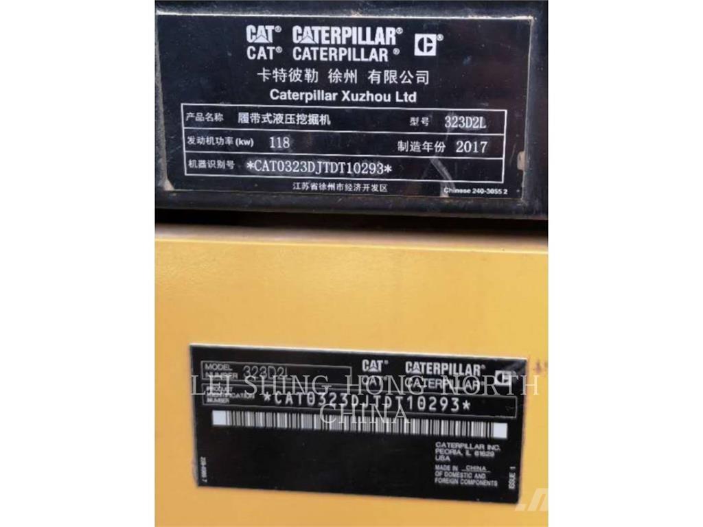 CAT 323D2L Excavadoras sobre orugas