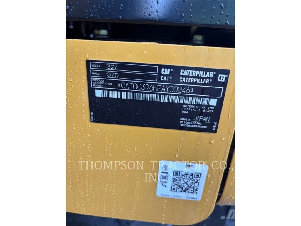 CAT 326 Excavadoras sobre orugas