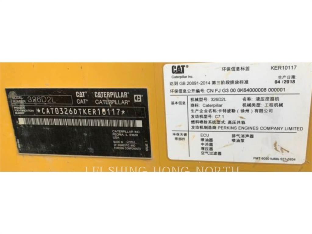 CAT 326D2L Excavadoras sobre orugas