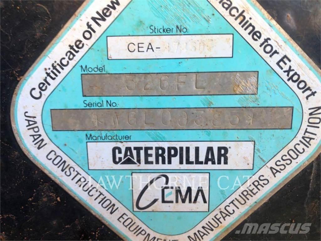 CAT 326FL Excavadoras sobre orugas