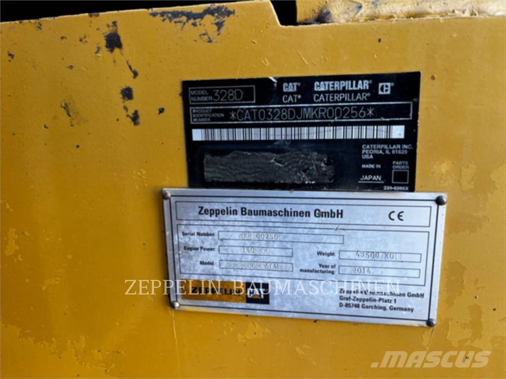 CAT 328DTUNNEL Excavadoras sobre orugas