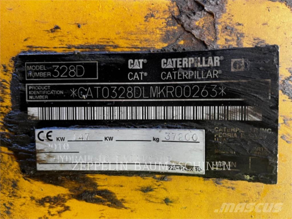 CAT 328DTUNNEL Excavadoras sobre orugas