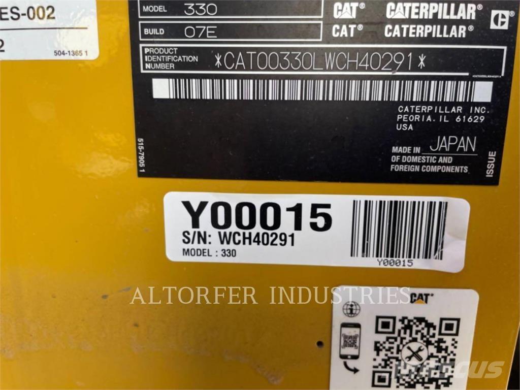 CAT 330-07 Excavadoras sobre orugas