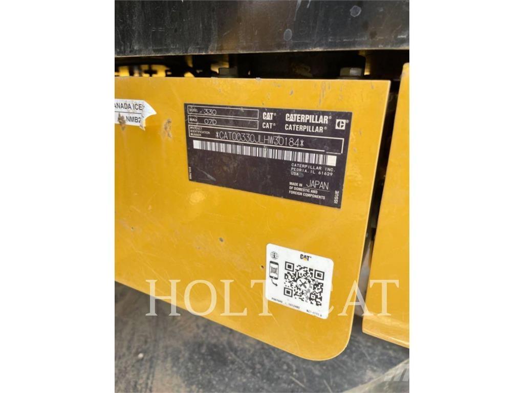 CAT 330 TC Excavadoras sobre orugas