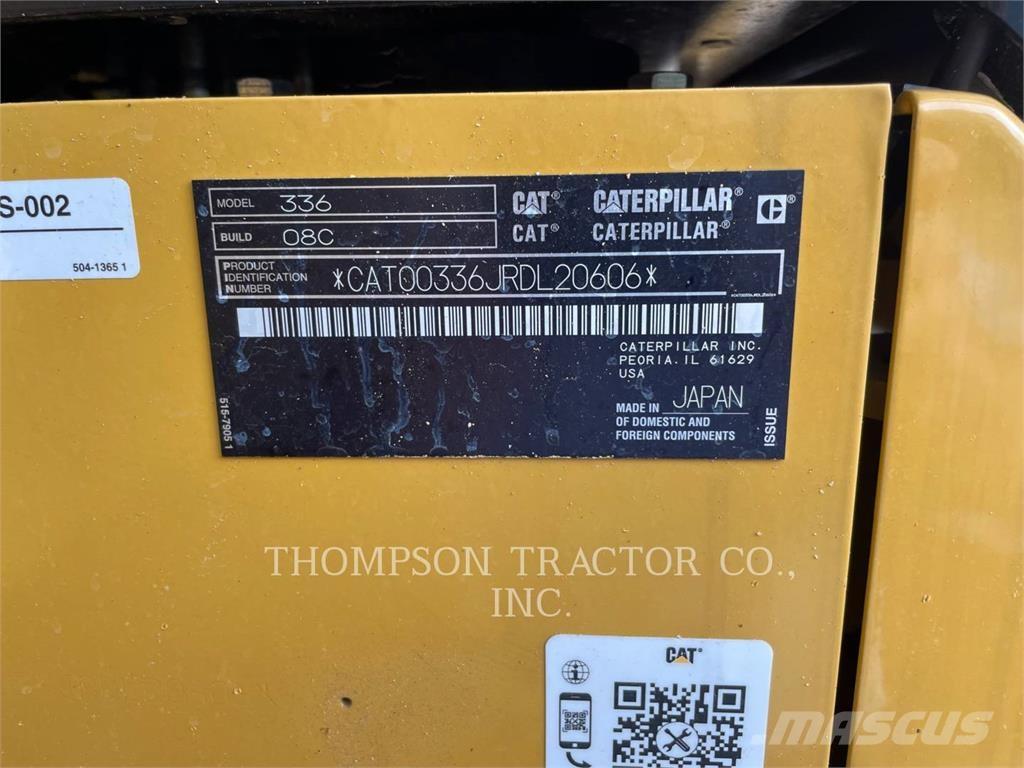 CAT 336 Excavadoras sobre orugas