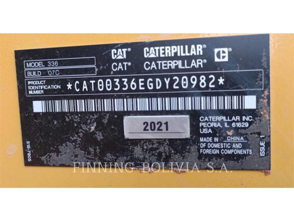 CAT 336-07 Excavadoras sobre orugas