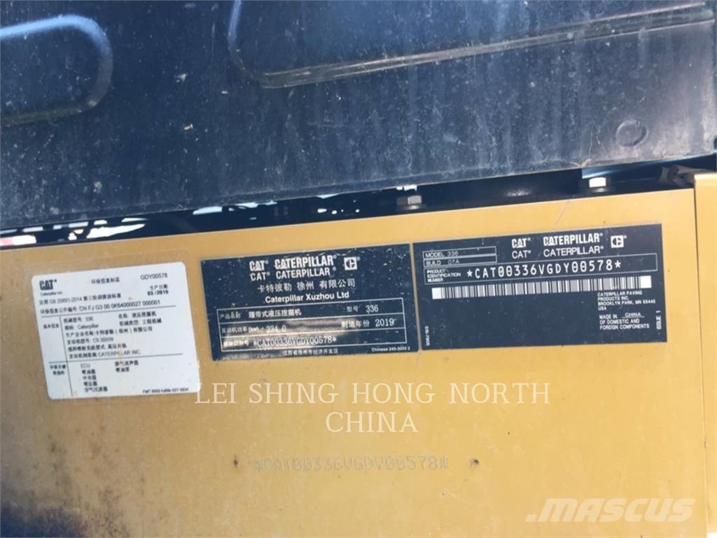 CAT 336-07 Excavadoras sobre orugas