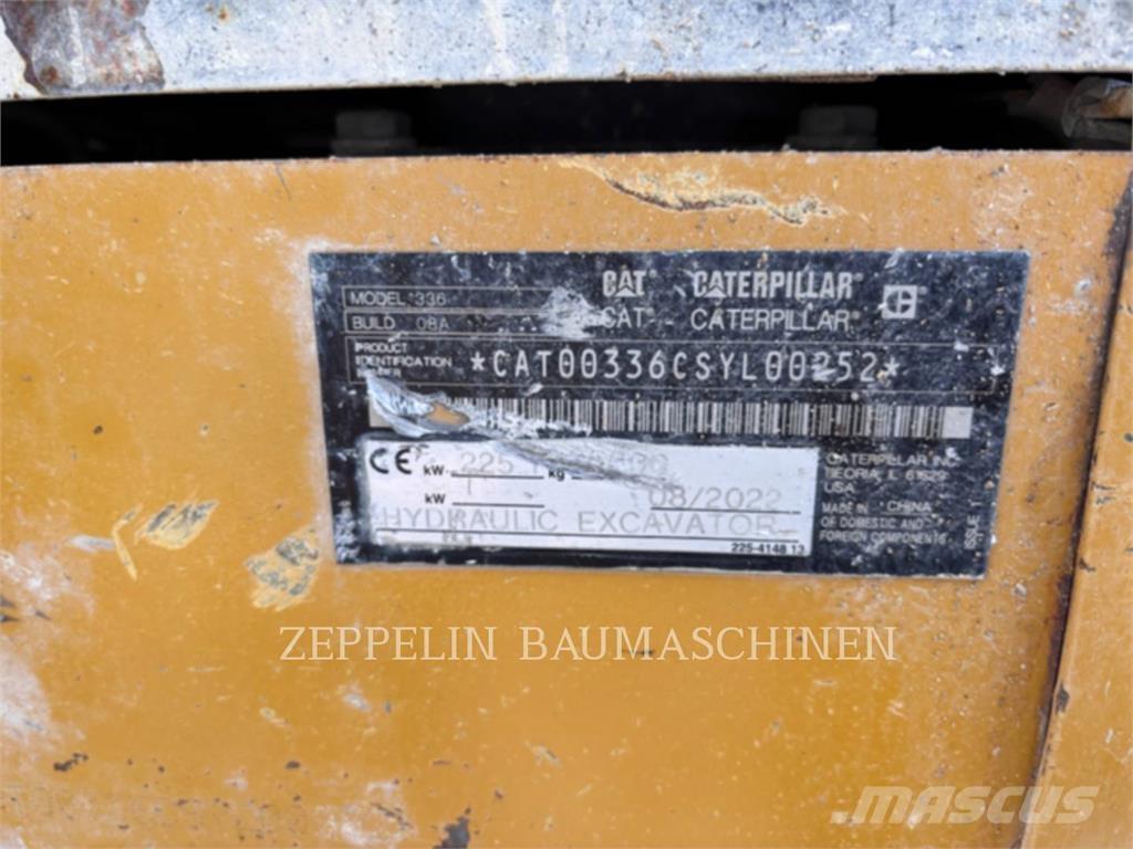 CAT 336-08 Excavadoras sobre orugas