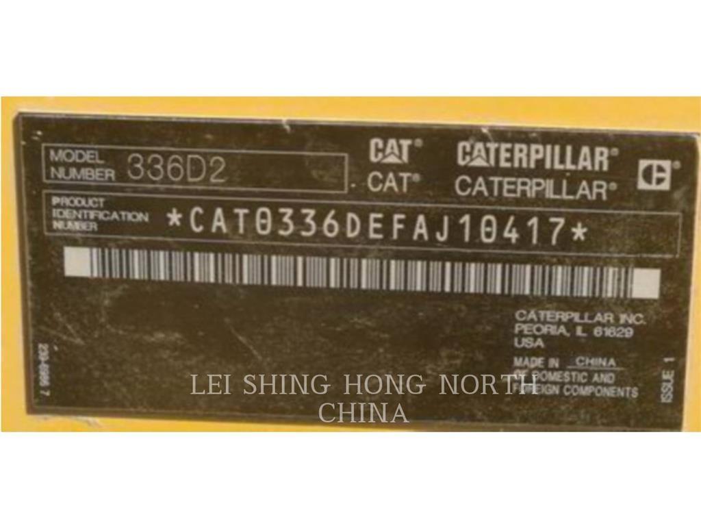 CAT 336D2 Excavadoras sobre orugas