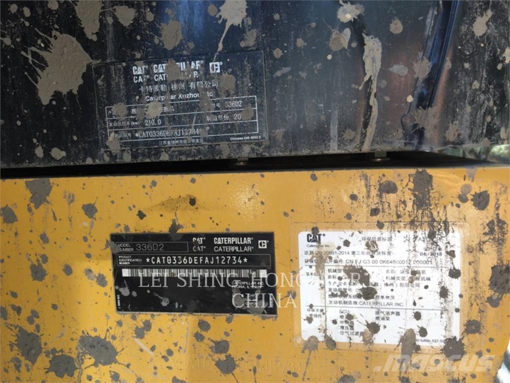 CAT 336D2 Excavadoras sobre orugas