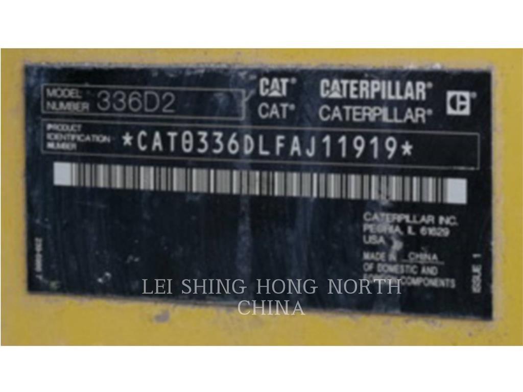 CAT 336D2 Excavadoras sobre orugas