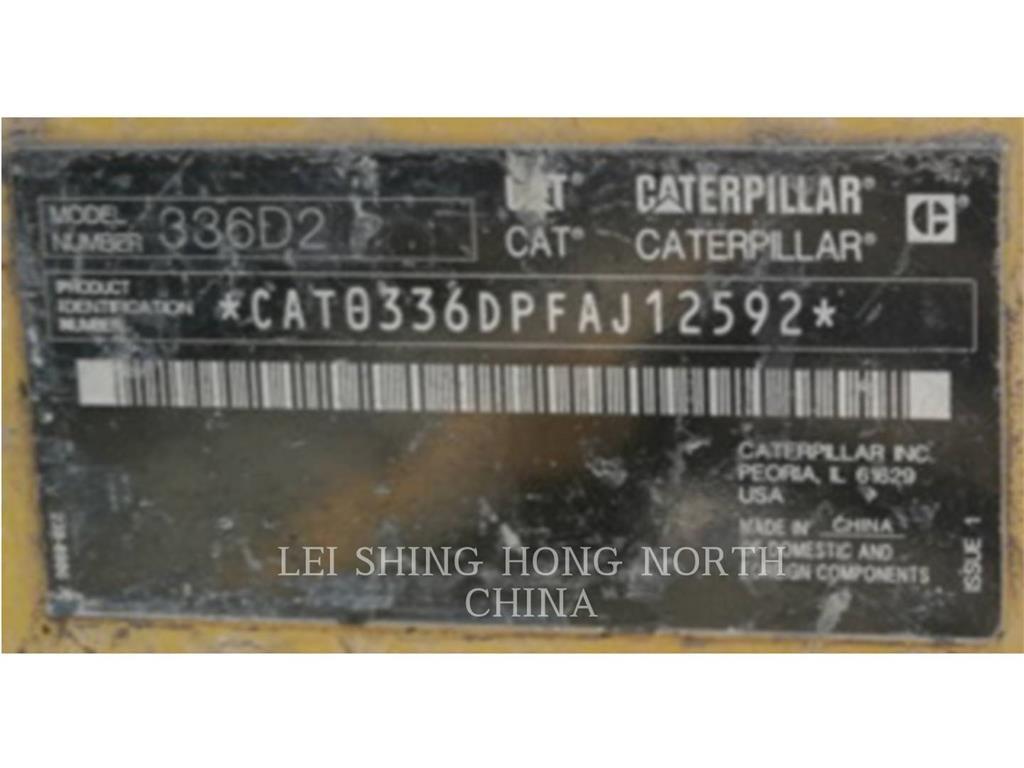 CAT 336D2 Excavadoras sobre orugas