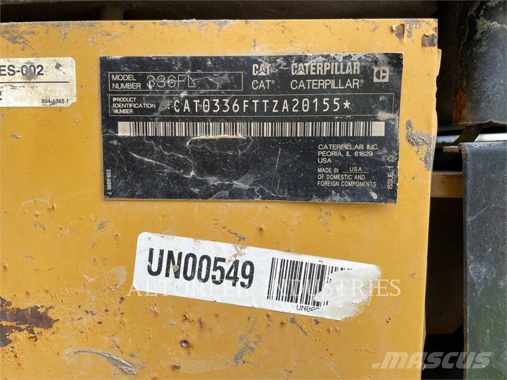 CAT 336FL TH Excavadoras sobre orugas