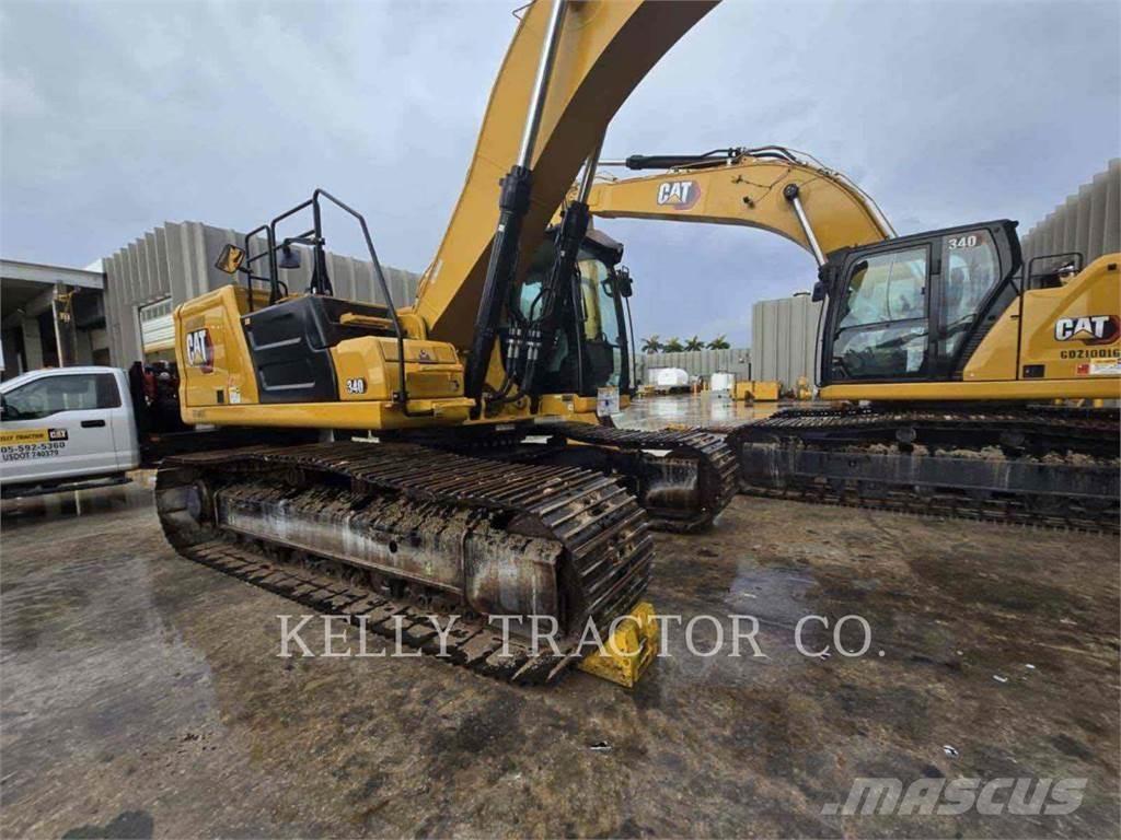 CAT 340 Excavadoras sobre orugas