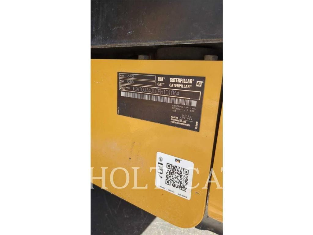 CAT 340 10 TC Excavadoras sobre orugas