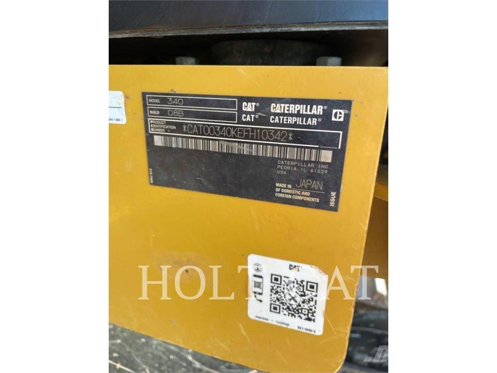CAT 340 10 TC Excavadoras sobre orugas