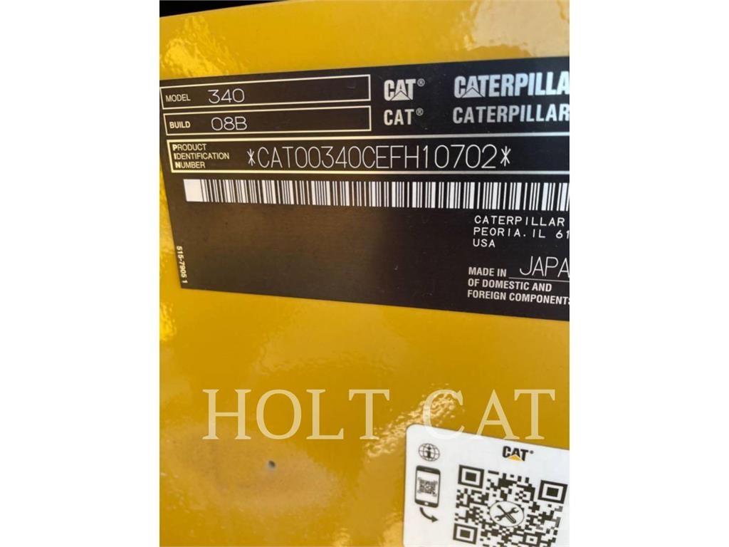 CAT 340 10 TC Excavadoras sobre orugas