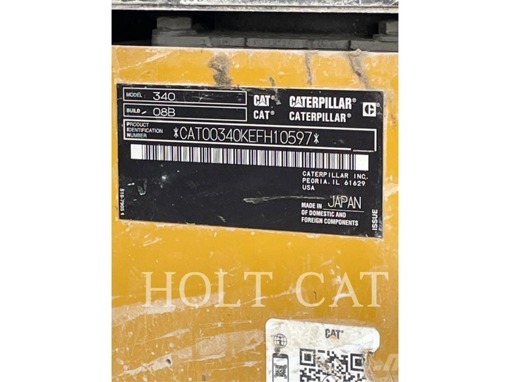 CAT 340 12 TC Excavadoras sobre orugas