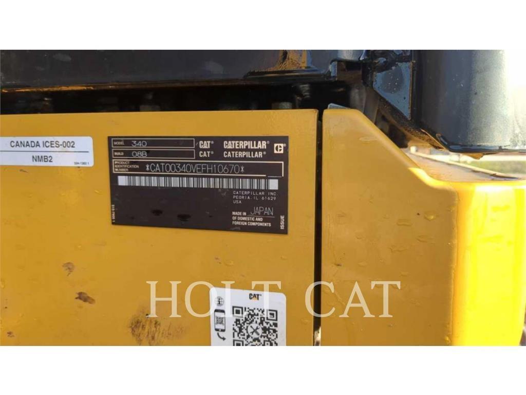 CAT 340 12 TC Excavadoras sobre orugas