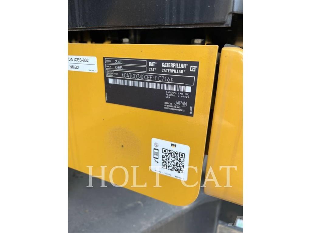 CAT 340 12 TC Excavadoras sobre orugas