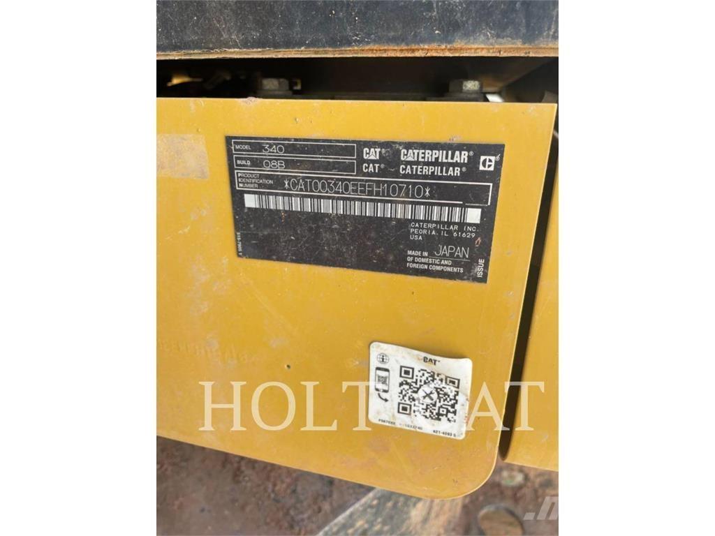 CAT 340 12 TC Excavadoras sobre orugas
