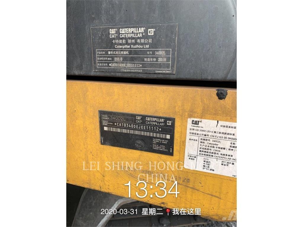 CAT 340D2L Excavadoras sobre orugas