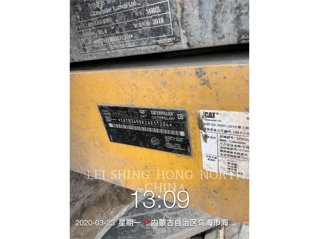 CAT 349 D2 L Excavadoras sobre orugas