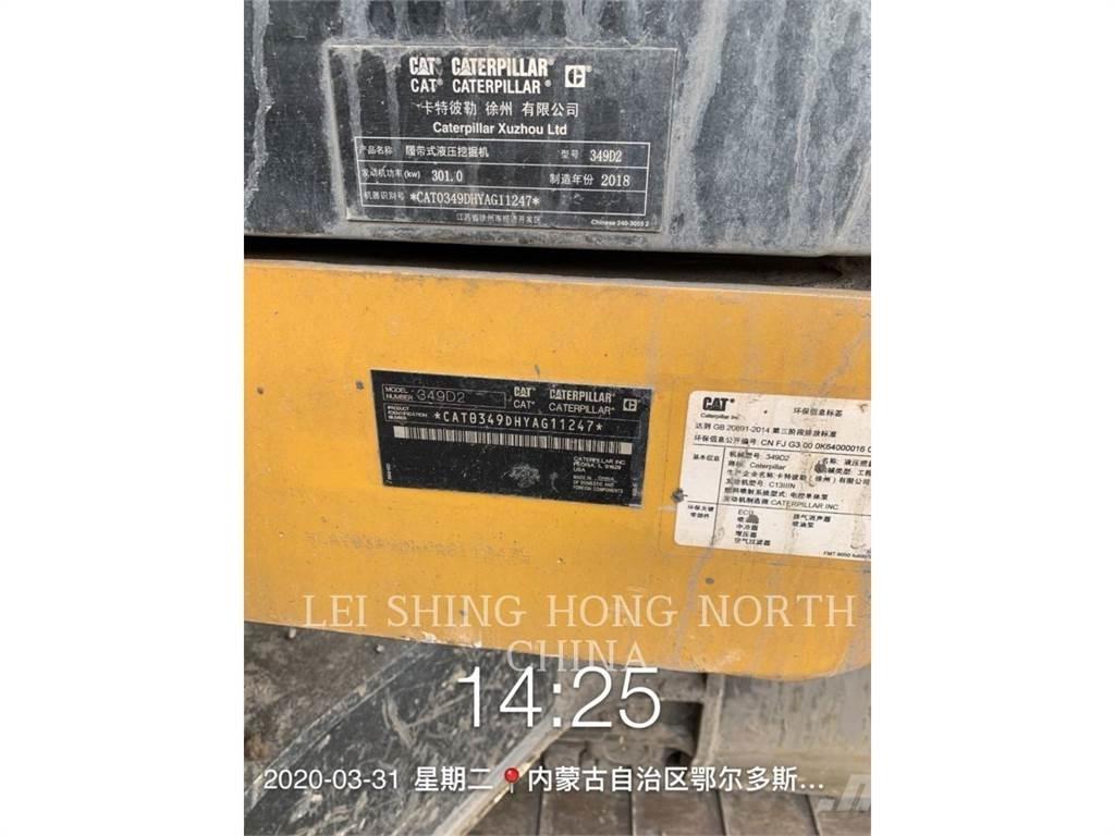 CAT 349D2 Excavadoras sobre orugas