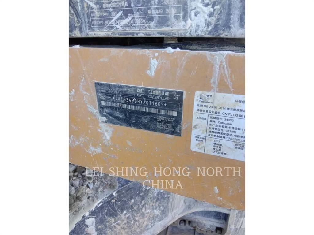 CAT 349D2 Excavadoras sobre orugas