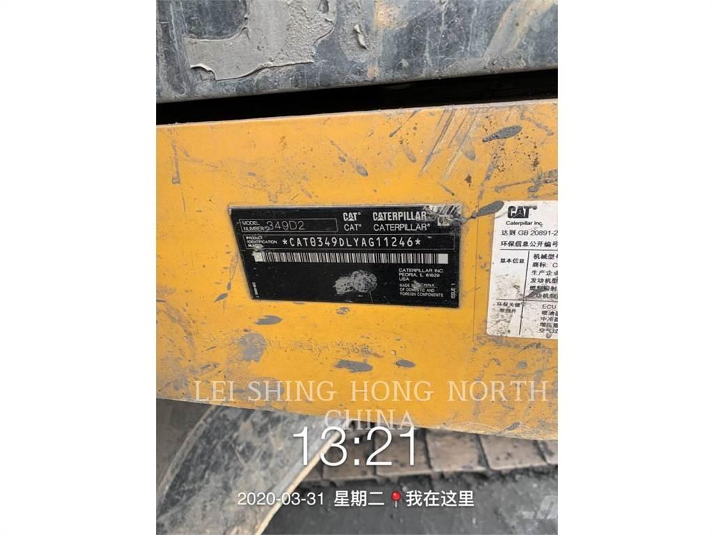 CAT 349D2 Excavadoras sobre orugas