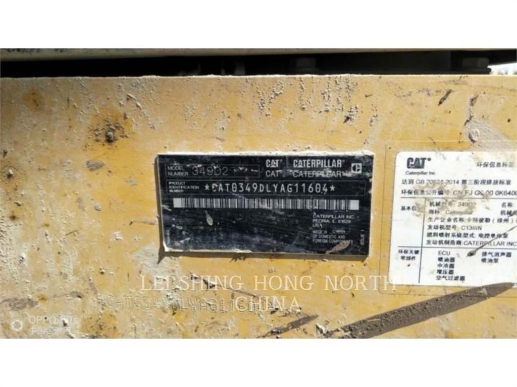 CAT 349D2 Excavadoras sobre orugas