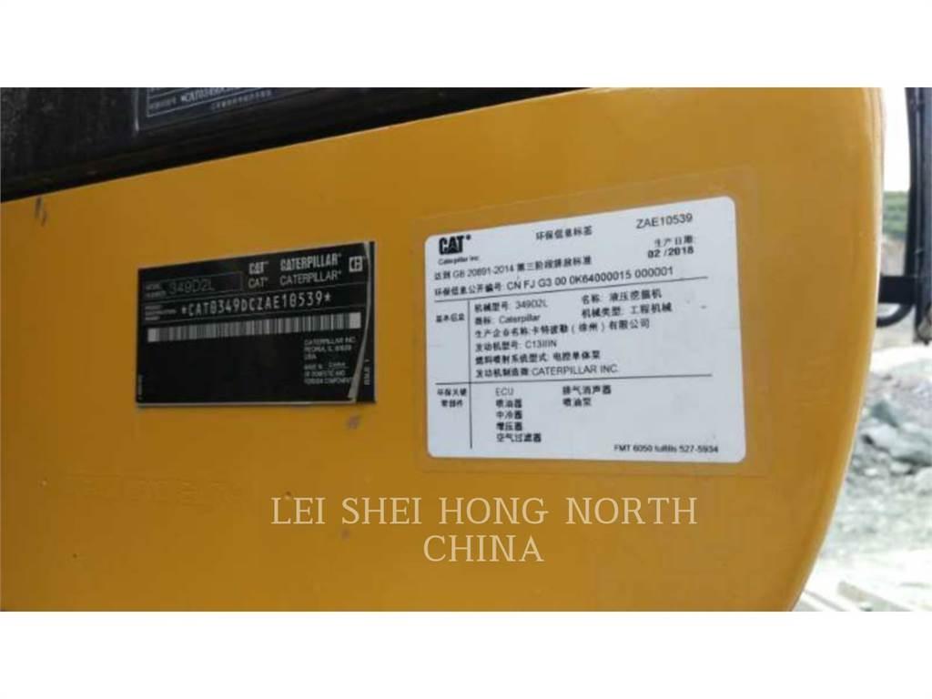 CAT 349D2L Excavadoras sobre orugas