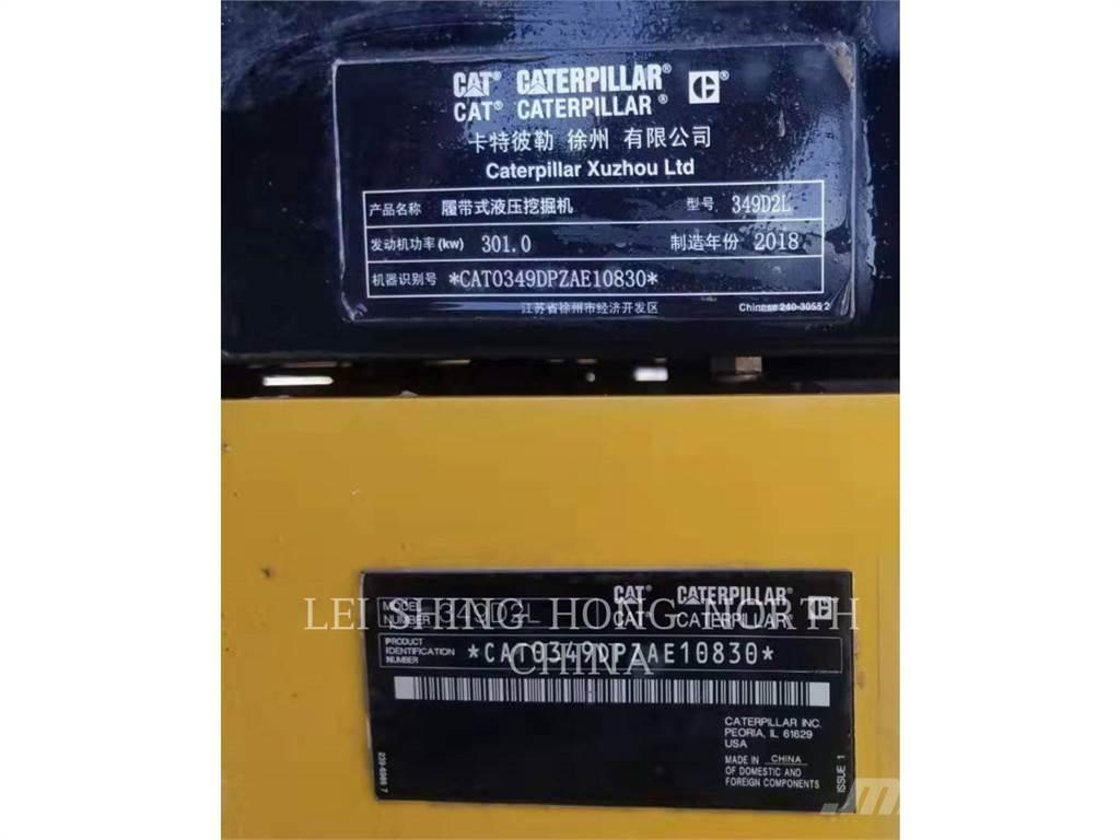 CAT 349D2L Excavadoras sobre orugas