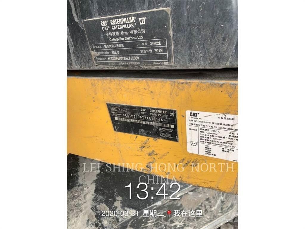 CAT 349D2L Excavadoras sobre orugas