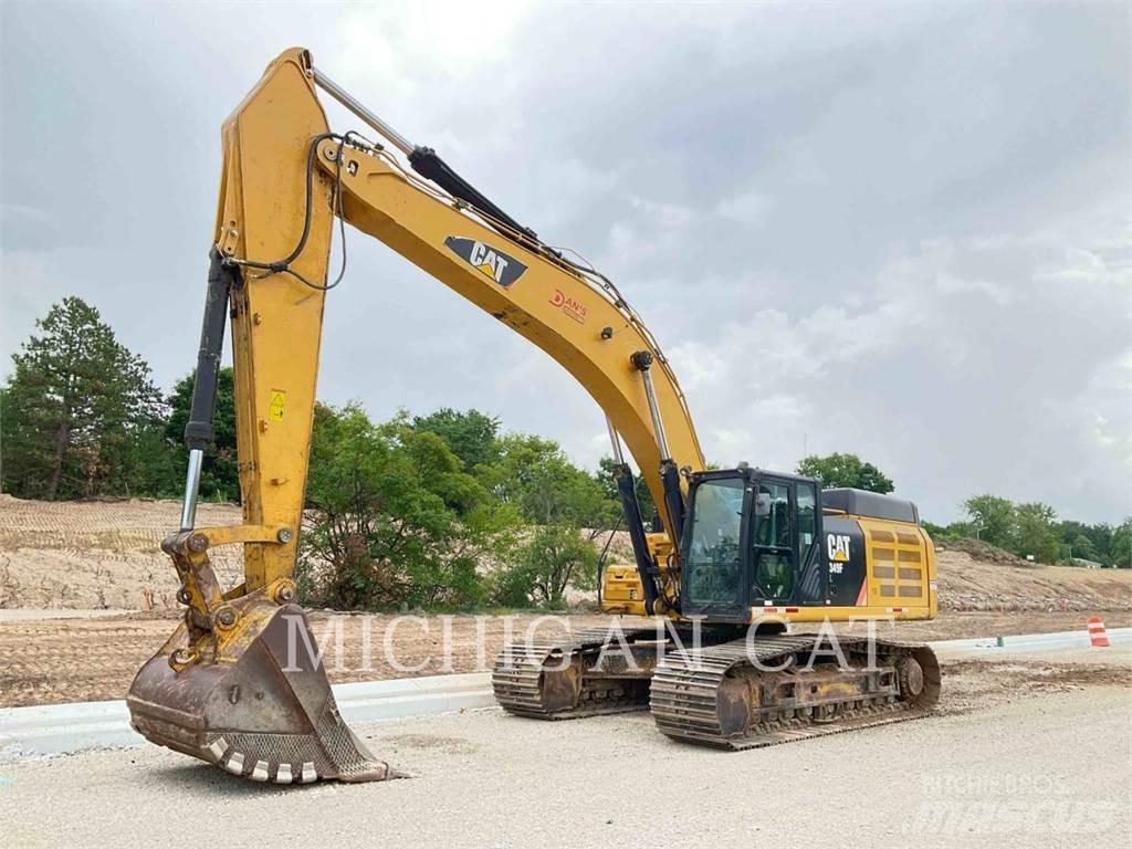 CAT 349FL + Excavadoras sobre orugas