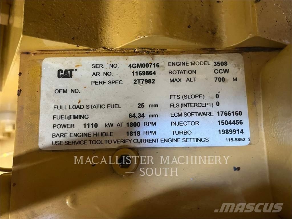CAT 3508B Generadores diésel