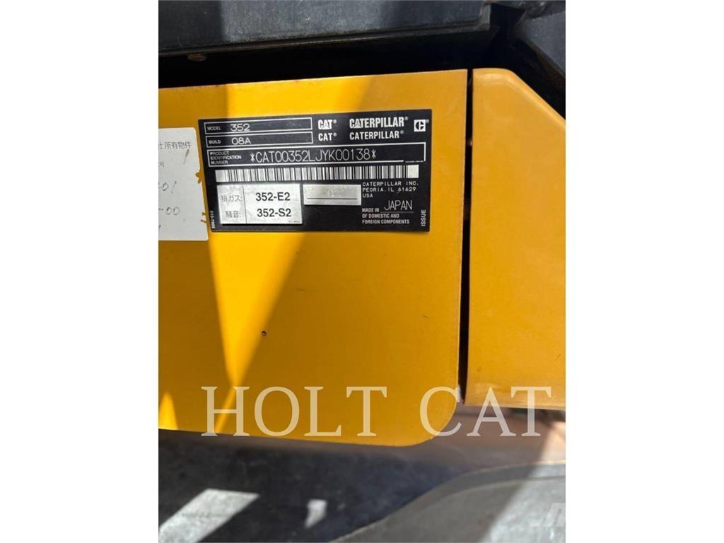 CAT 352 11 Excavadoras sobre orugas