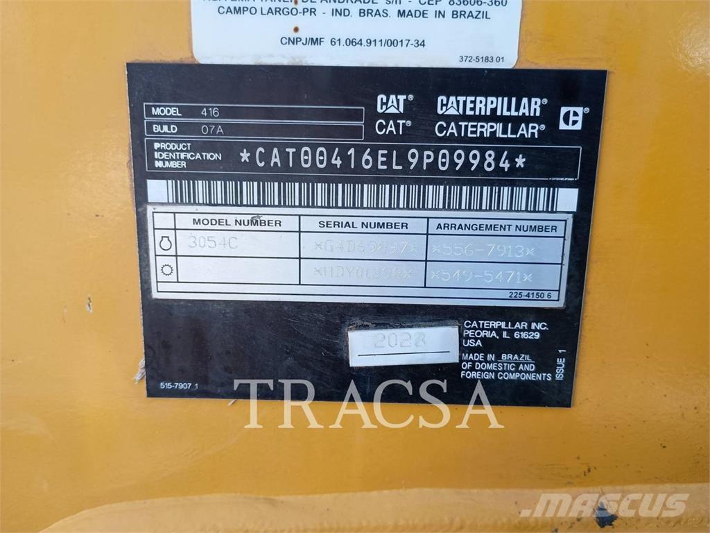 CAT 416 Retrocargadoras