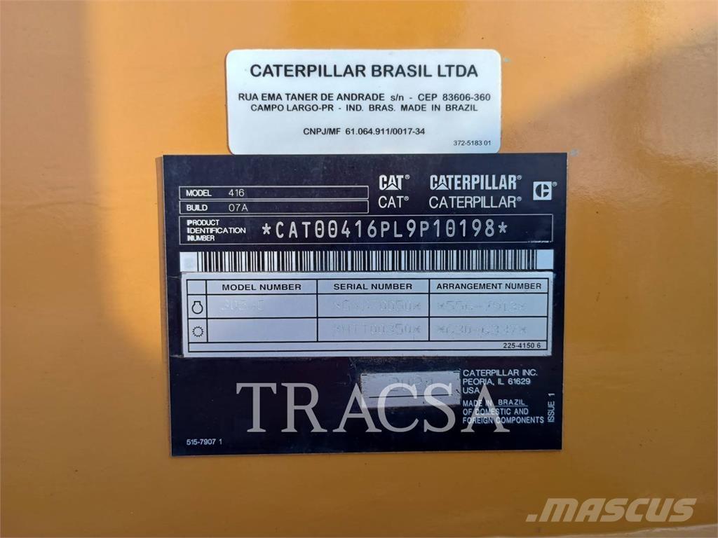 CAT 416 Retrocargadoras