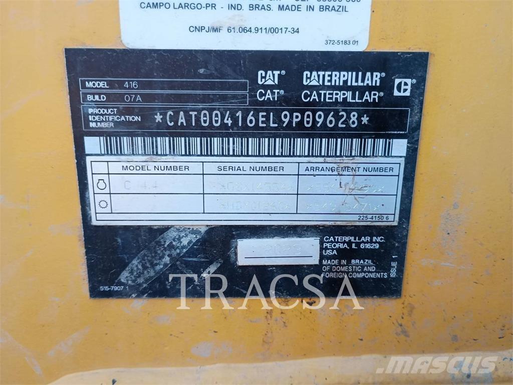 CAT 416 Retrocargadoras