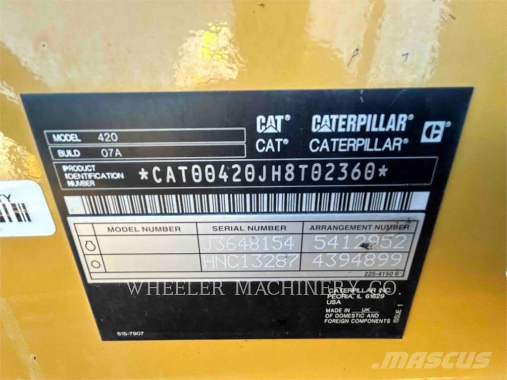 CAT 420 Retrocargadoras