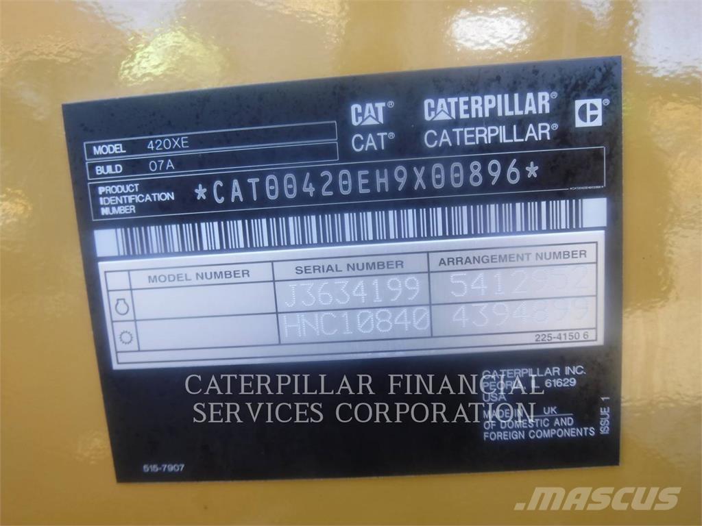 CAT 420-07XE Retrocargadoras