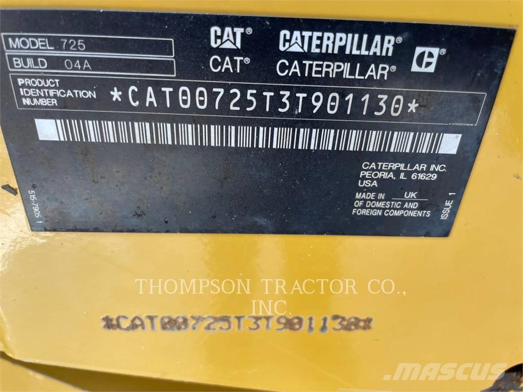 CAT 725 Camiones articulados