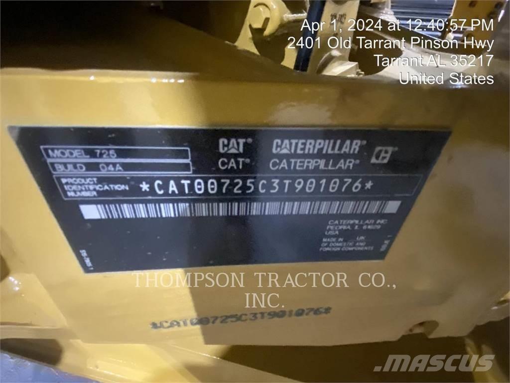 CAT 725 Camiones articulados