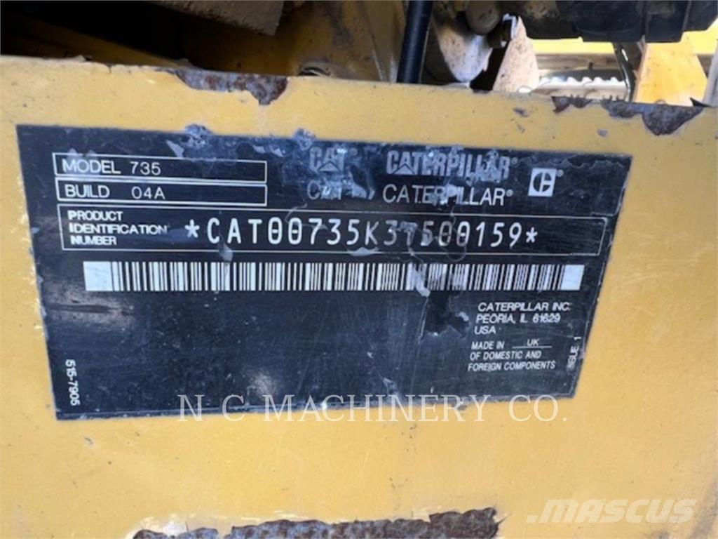 CAT 735 Camiones articulados