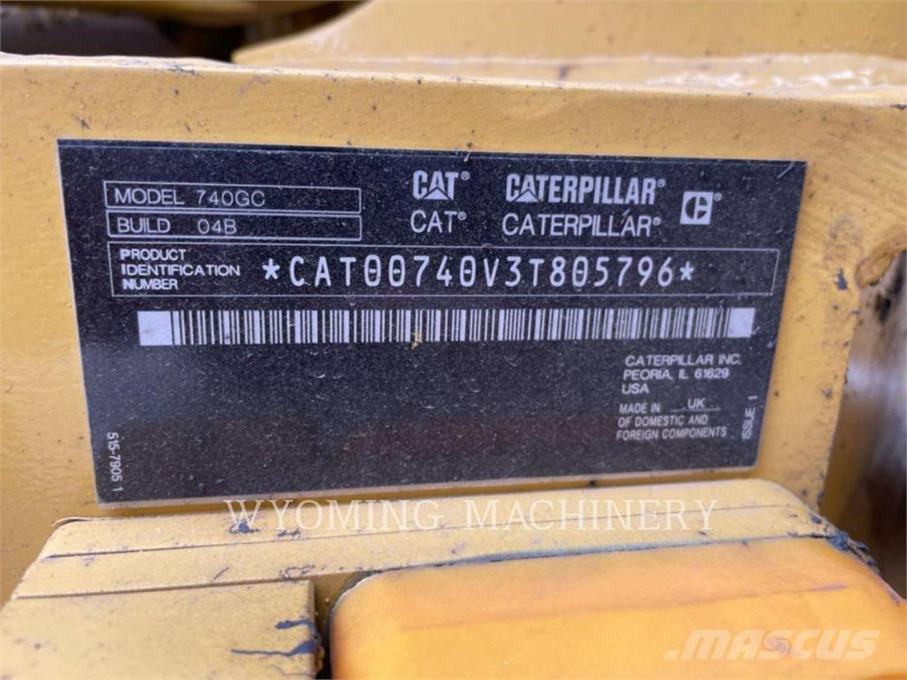 CAT 740 GC Camiones articulados